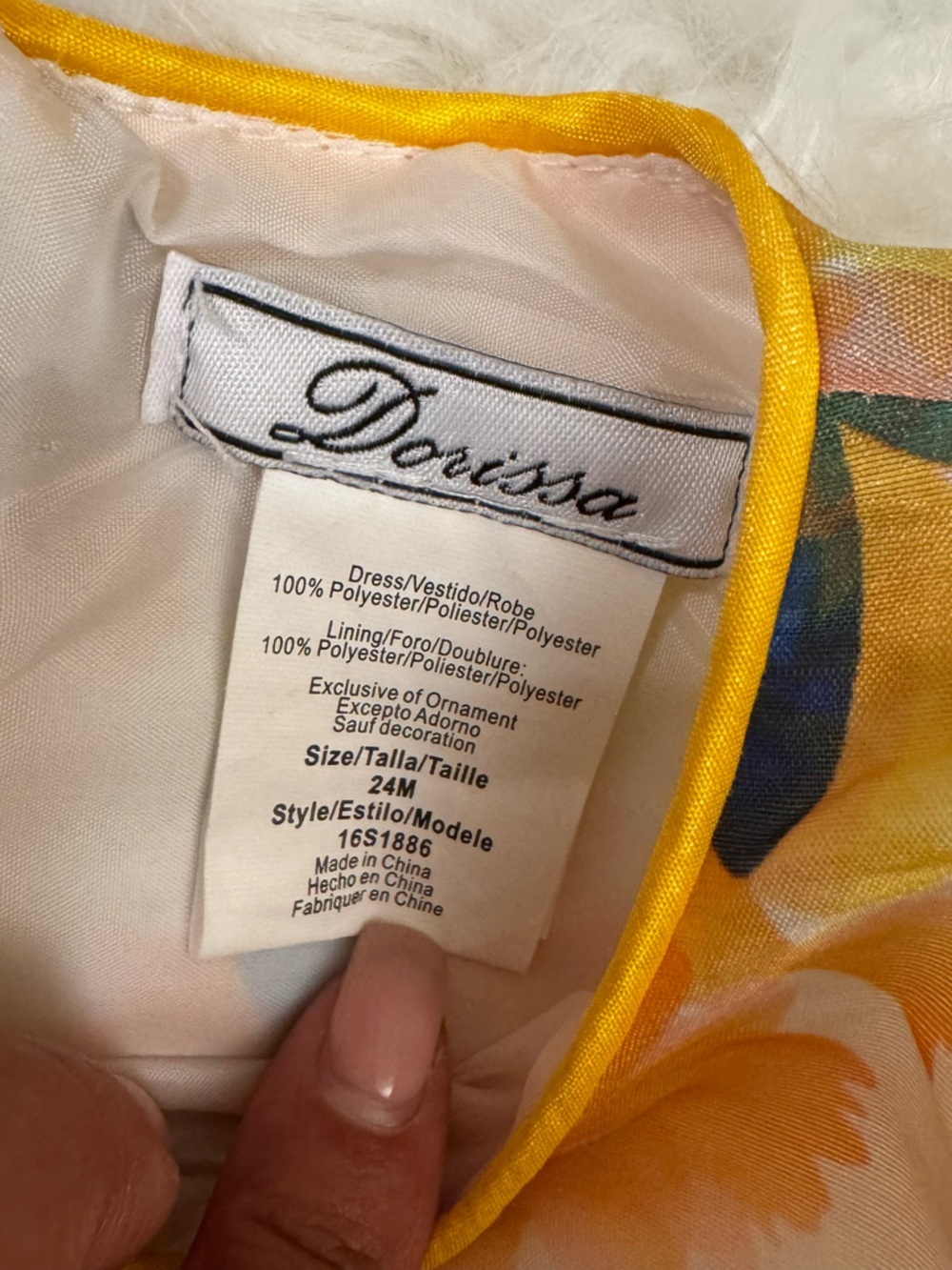 Dorissa Toddler Floral Dress 24M NWT | Bright Summer Party Dress with Sash - Picture 4 of 11